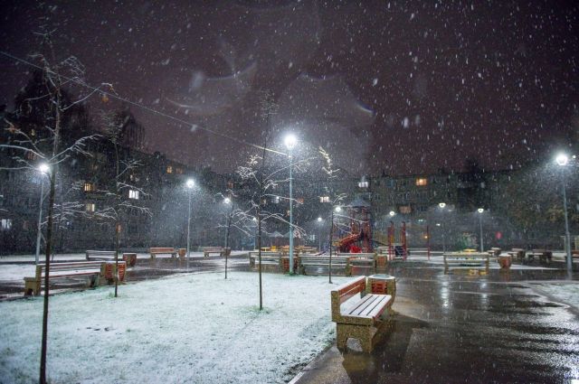 когда жителям Центральной России ждать снег