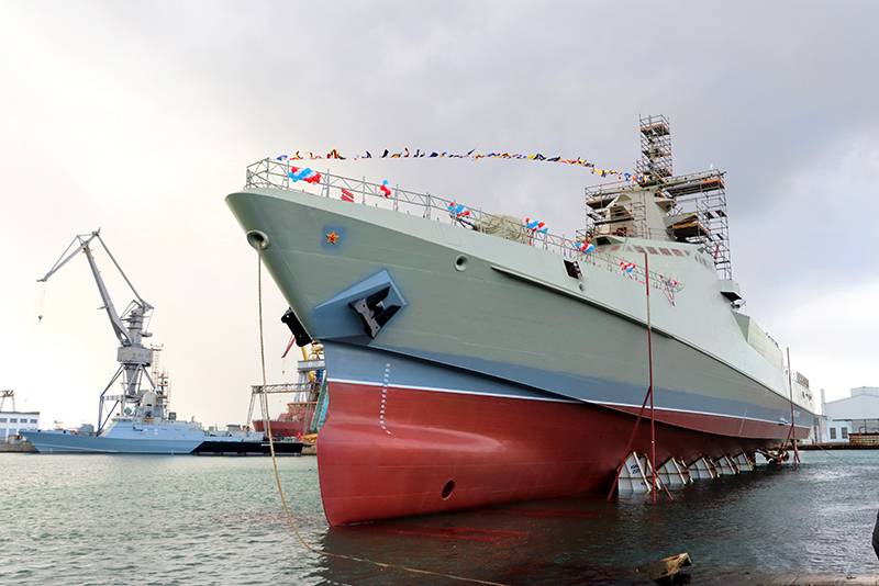 Минобороны анонсировало принятие в состав Черноморского флота патрульного корабля проекта 22160