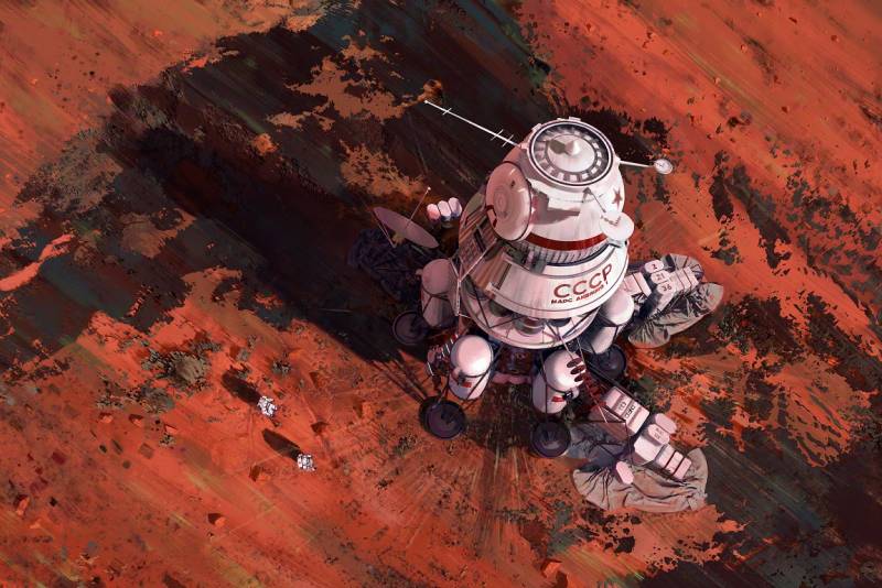 Марс как главная цель советской пилотируемой космонавтики