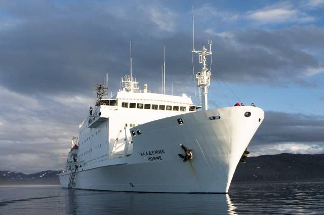 В Дании задержали российское исследовательское судно «Академик Иоффе»
