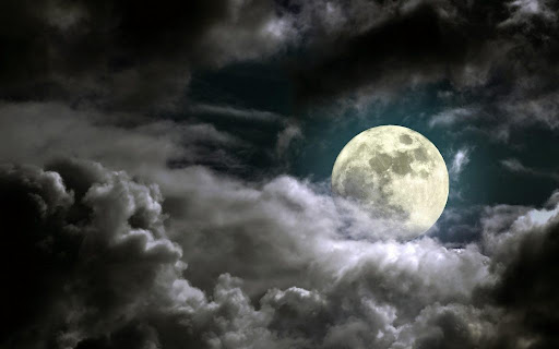 Феномен белого света Луны