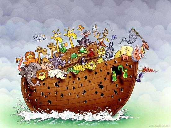 Сколько животных взял Моисей в свой ковчег?