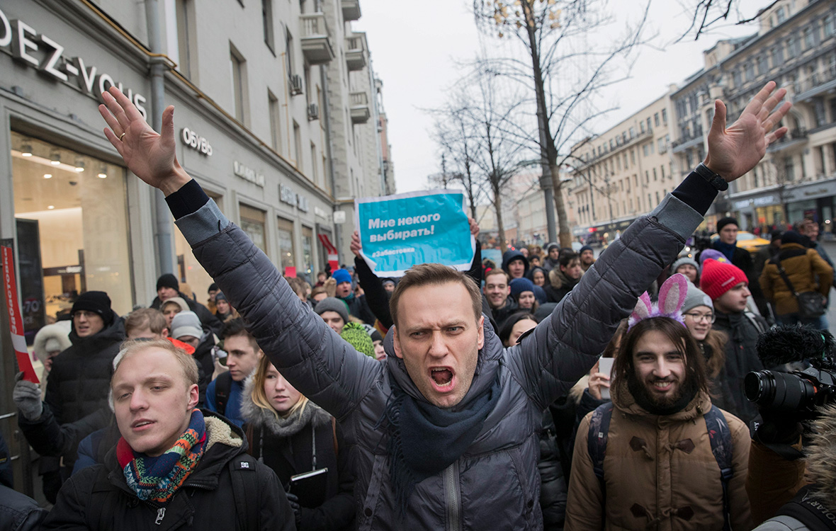 Цель и причина «бунта навальных» в России