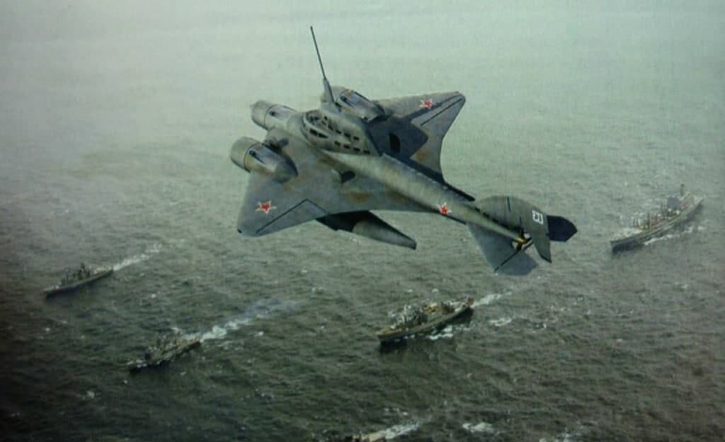 Советская летающая подлодка