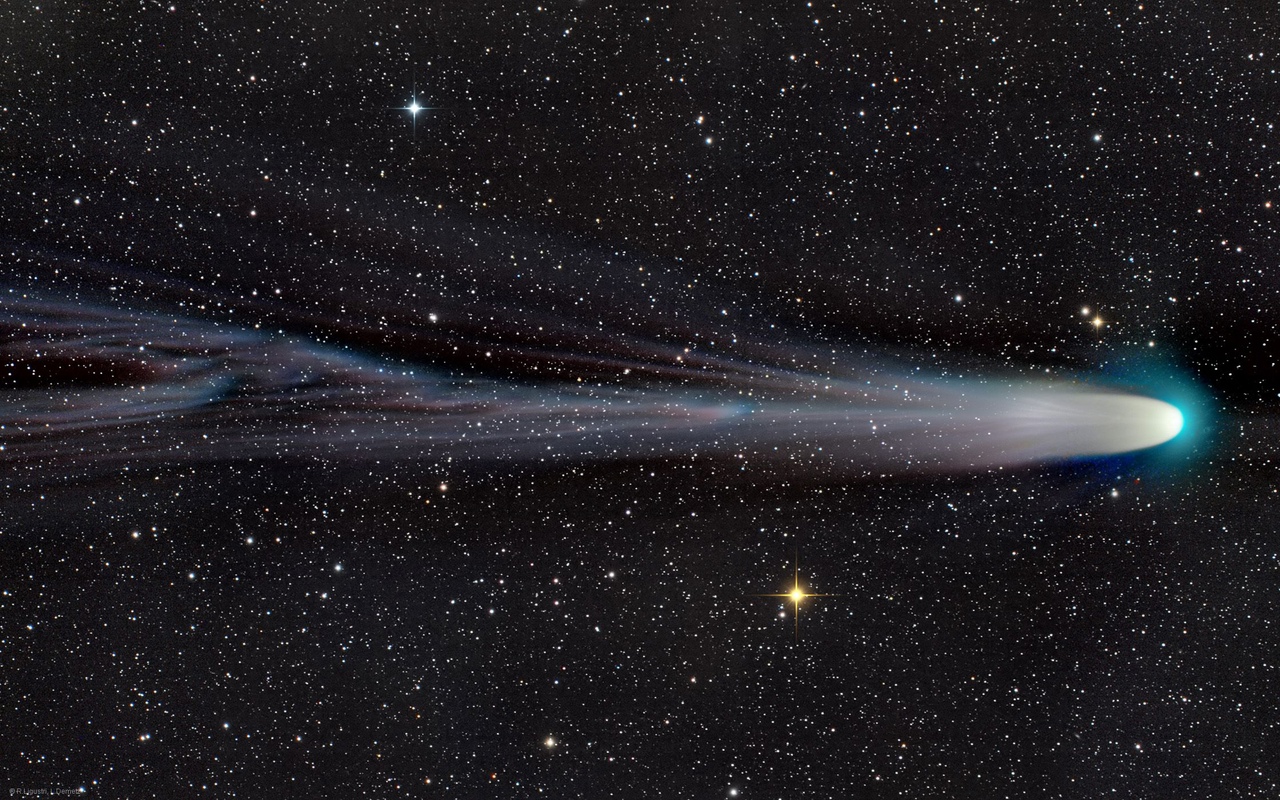 На комете Леонарда (C/2021 A1) несколько дней назад произошла вспышка