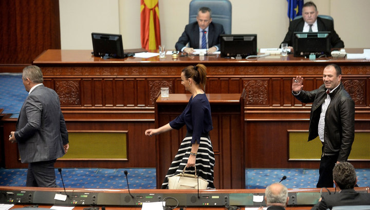 Парламент Северной Македонии распущен
