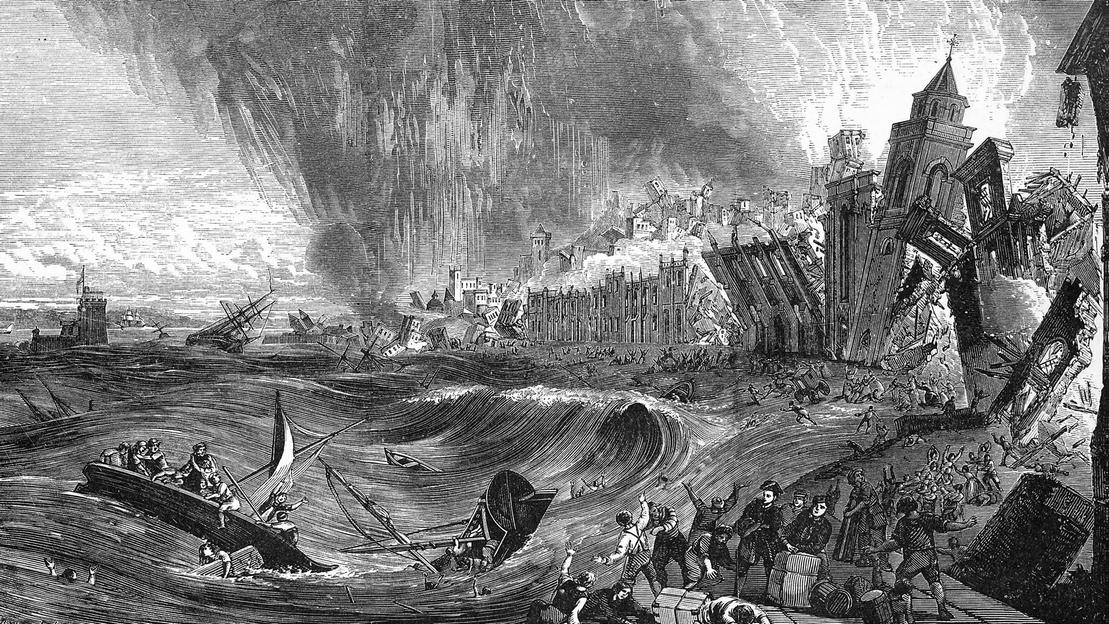 Самый смертоносный ураган, зафиксированный в истории человечества - Великий ураган 1780 года