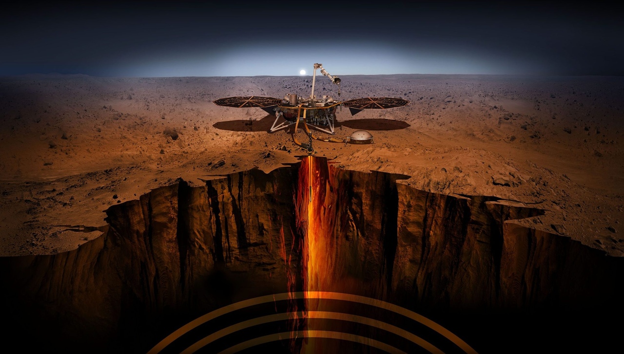 в НАСА думают, что жизнь скрывается под поверхностью Марса