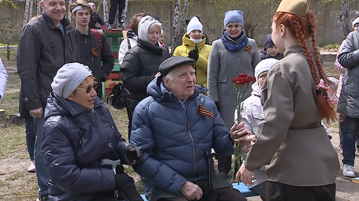 В России в преддверии Дня Победы проводят памятные акции