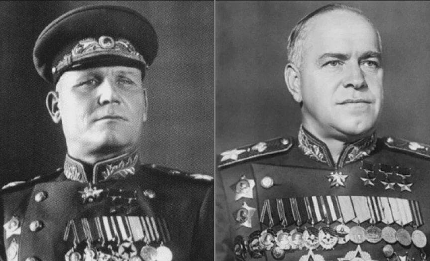 Маршалы Жуков и Конев боролись за право взять Берлин