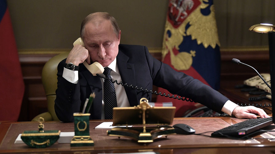 Состоялся телефонный разговор между Путиным, Макроном и Шольцем: