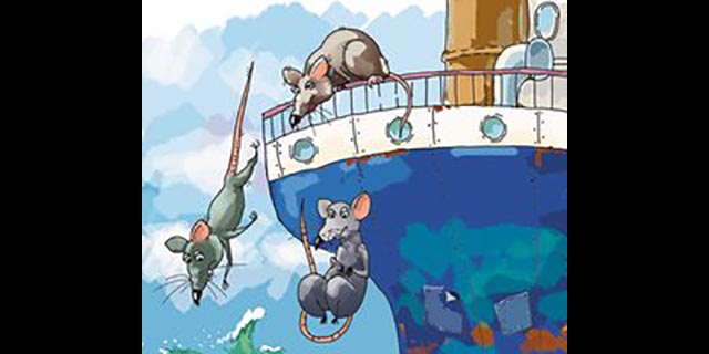 Украина – Крысы покидают тонущий корабль