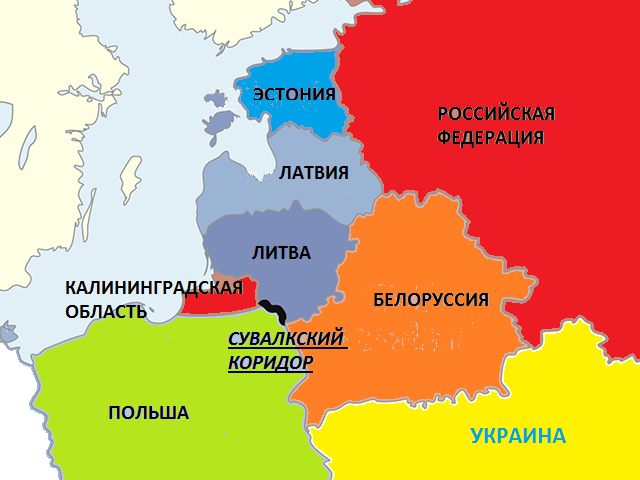 Столкновение России и НАТО может произойти в Сувалкском коридоре - Politico