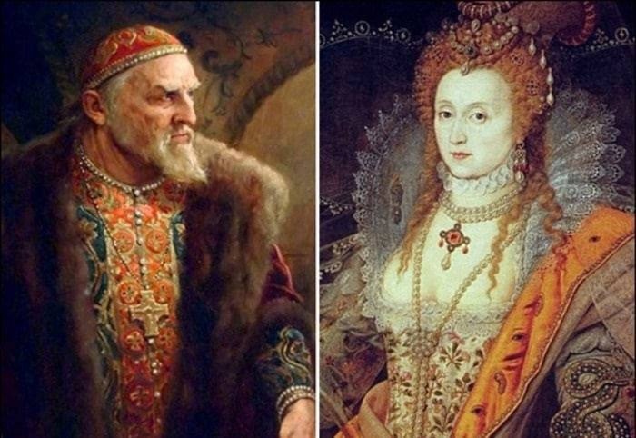 Иван Грозный почти четверть века состоял в переписке с Елизаветой первой.