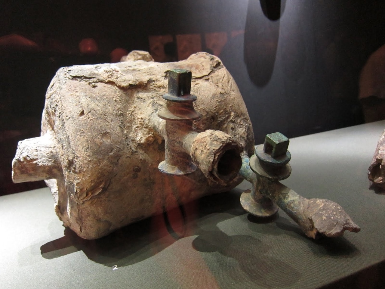 Древнеримские водопроводные краны из Помпеи, I век до н. э. - I век н. э.