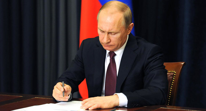 Путин подписал закон об обеспечении проведения операций ВС РФ за рубежом