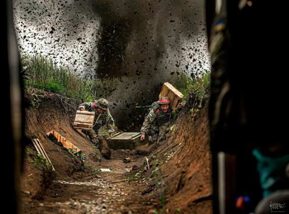 Мощный удар неведомого оружия из-под Донецка по укрепрайону ВСУ у Авдеевки (ВИДЕО)