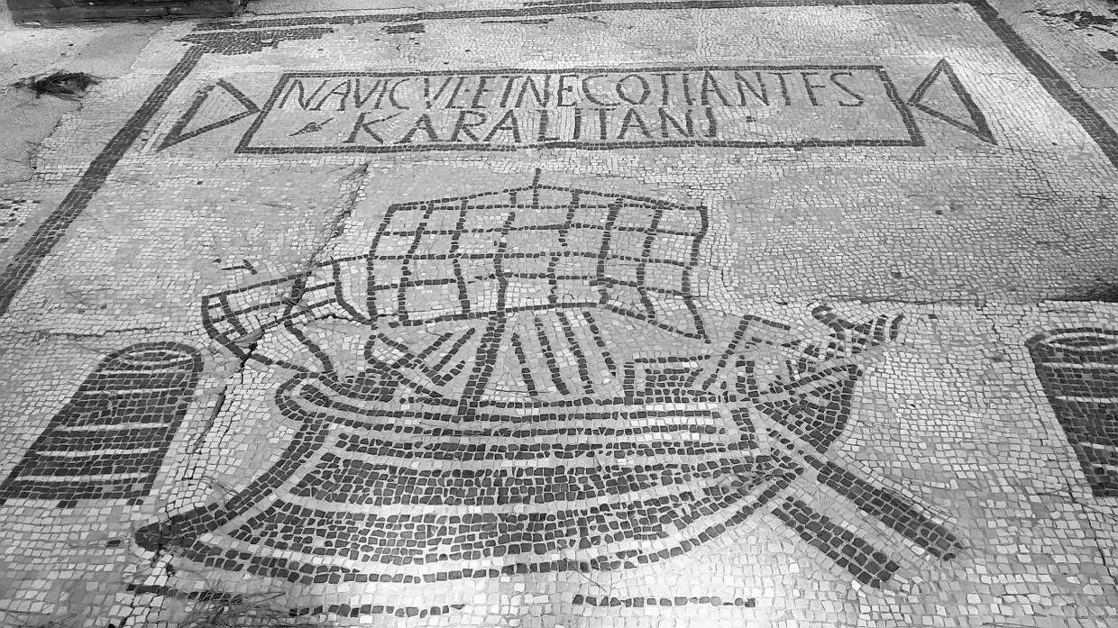Мозаики из римского порта Остия