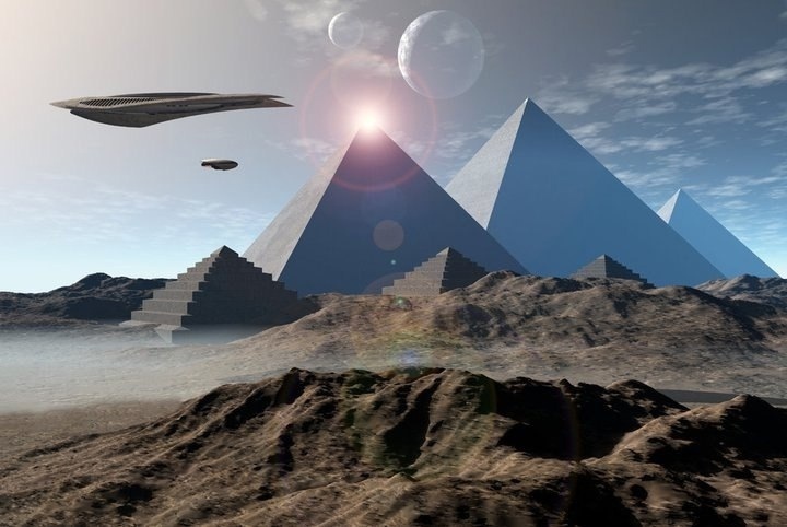 Космические пришельцы и строительство египетских пирамид