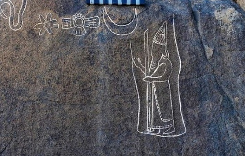 2560-летняя надпись с изображением вавилонского царя Набонида