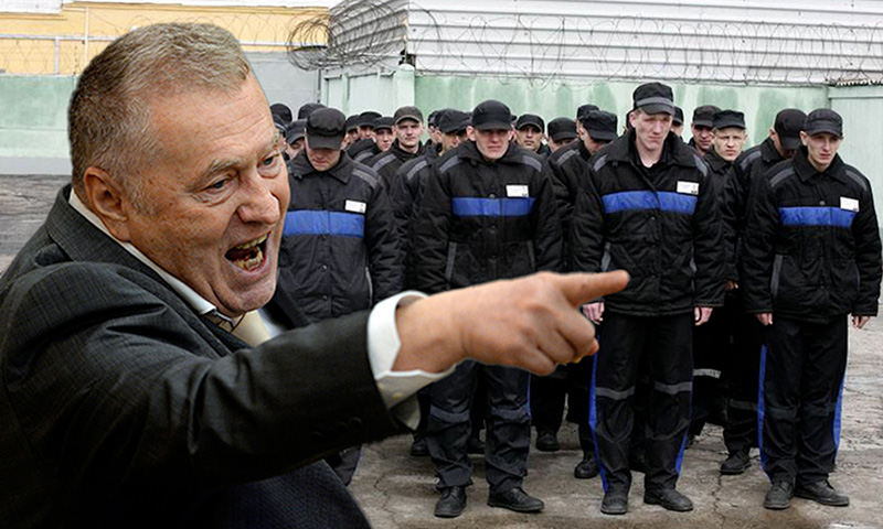 Как предсказывал Жириновский: воевать на Украину набирают заключенных