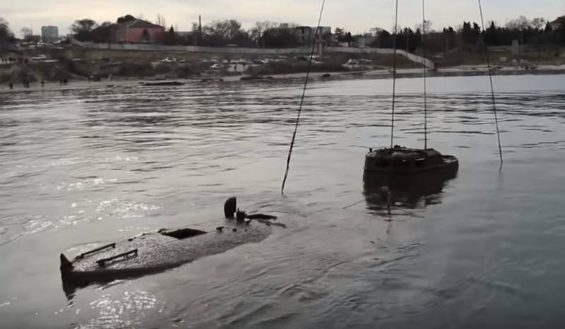 На Чёрном море подняли со дна торпедный катер, погибший во время ВОВ