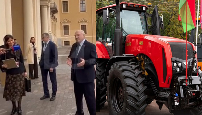Лукашенко подарил Путину трактор и нашел выход из кризиса