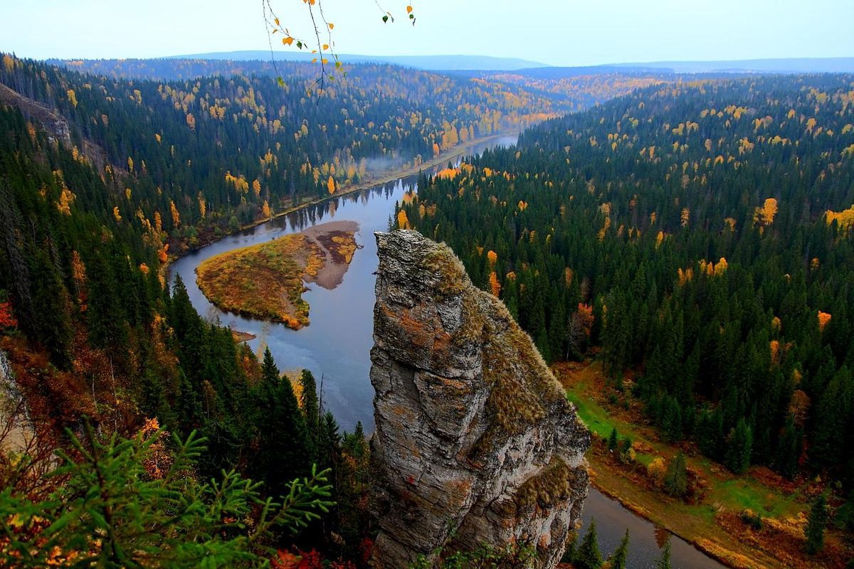 Река Усьва в Пермском крае