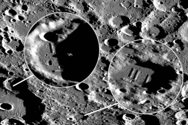 Аномалии на поверхности Луны