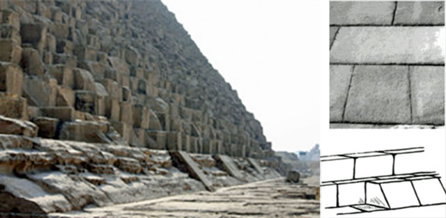 Литой бетон вместо природного камня: пирамиды Гизы были построены машинами изнутри