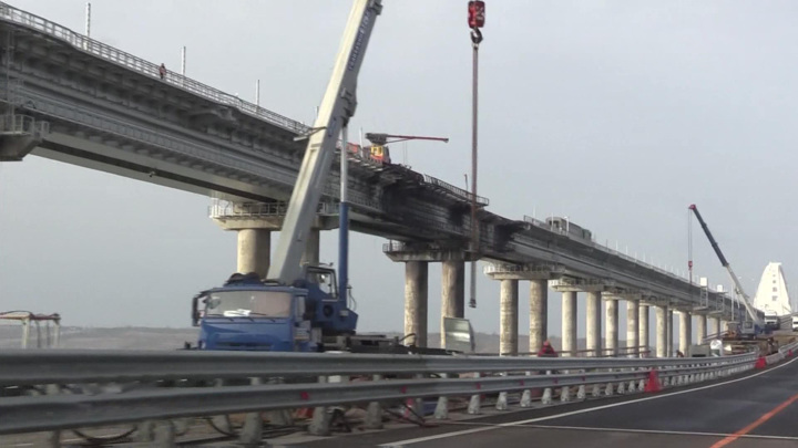 Ремонт Крымского моста: что сделано и что еще предстоит