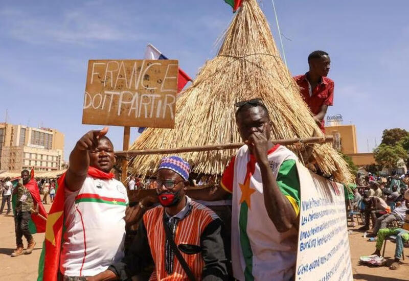 Антифранцузский митинг в Буркина-Фасо
