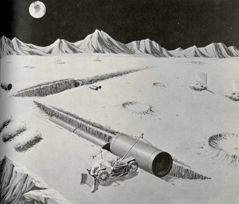 Лунная база Horizon должна была принять военных в 1965 году