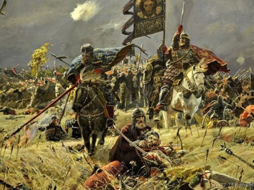 Рассказ о нашествии войск Батыя 1237 года в Тверской летописи начинается с упоминания о битве на Калке в 1223 году.