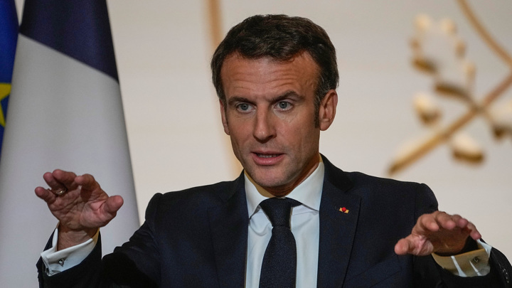 Макрон заявил, что Франция не поддерживает идею 