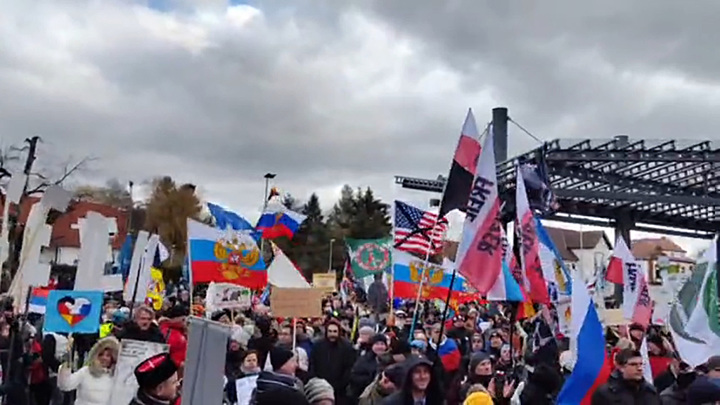 Немцы протестуют против поставок оружия на Украину