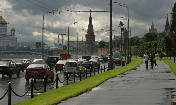 Почти четверть месячной нормы осадков выпала в Москве в воскресенье