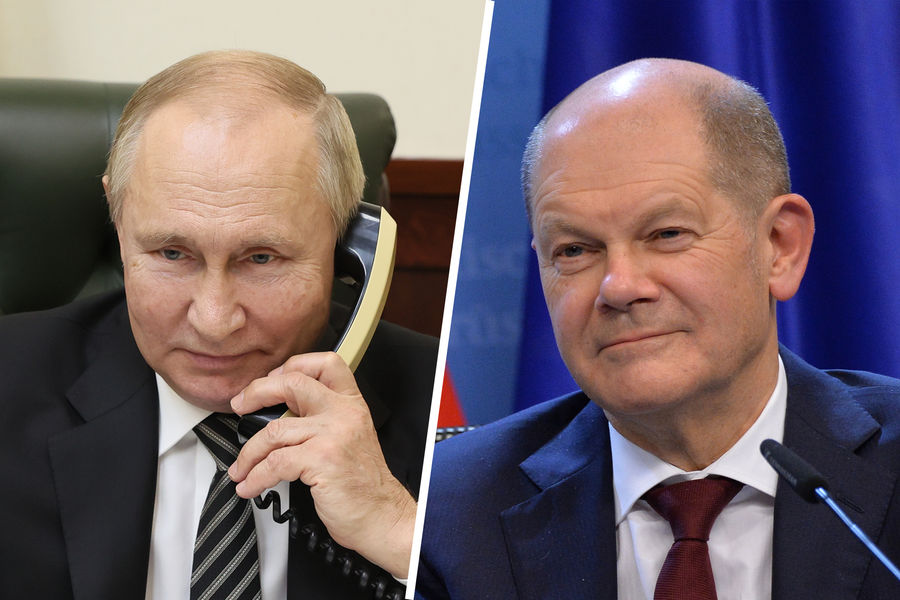 Канцлер Германии сообщил, что будет поддерживать контакты с президентом России Владимиром Путиным.