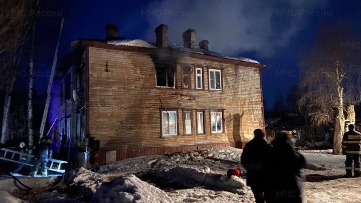 Пьяный мужчина поджег многоквартирный дом в Архангельске
