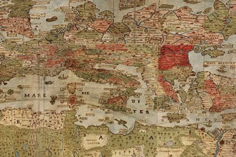 Эпоха, когда не было GPS: атлас 1587 года