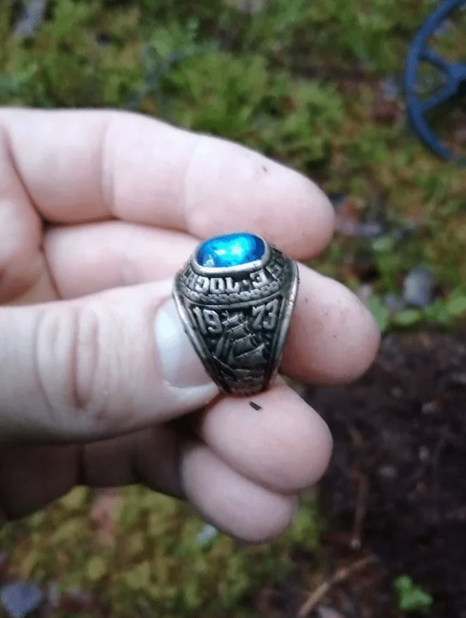 Кольцо, потерянное в США в 1973 году, нашли в финском лесу⁠⁠