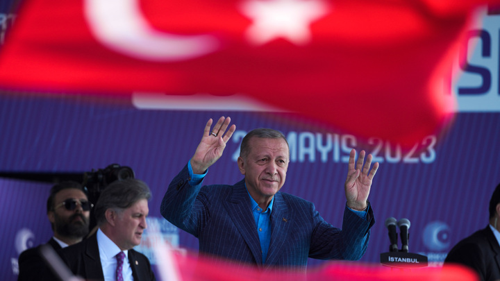 Избирком объявил о победе Эрдогана на президентских выборах