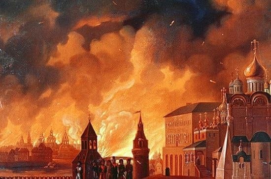 В 1737 году в Москве произошел пожар, который погубил в один день 50 церквей и 2500 домов.