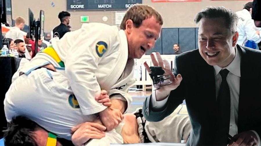Маск провел впечатляющую тренировку перед боем с Цукербергом