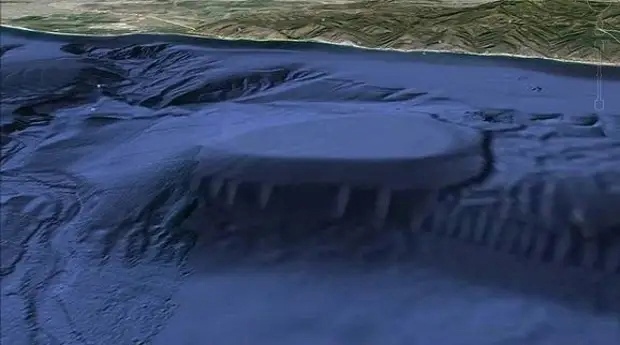 Подводный артефакт у берегов Калифорнии