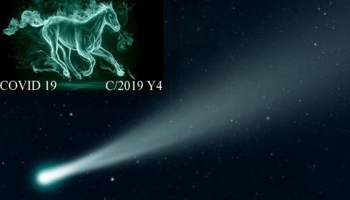 Комета ATLAS может быть первым видимым спутником Нибиру.
