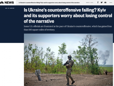 NBC News: Конфликт на Украине идет к дипломатическому исходу