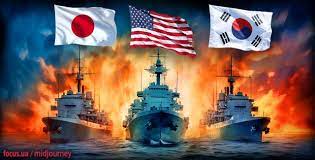 США, Япония и Южная Корея договорились действовать против России