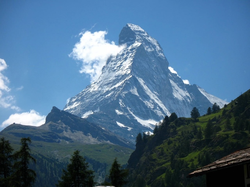 Качающаяся гора в Альпах