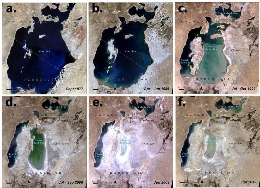 Как умирало Аральское море: Одна из самых ужасных экологических катастроф современного мира.